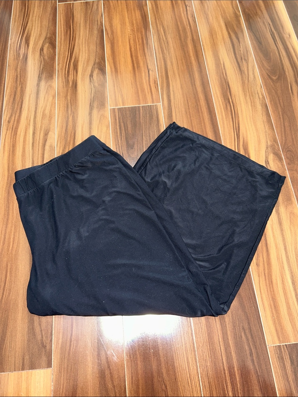 XL Gilligan & O’Malley black stretchy pajama capri pants